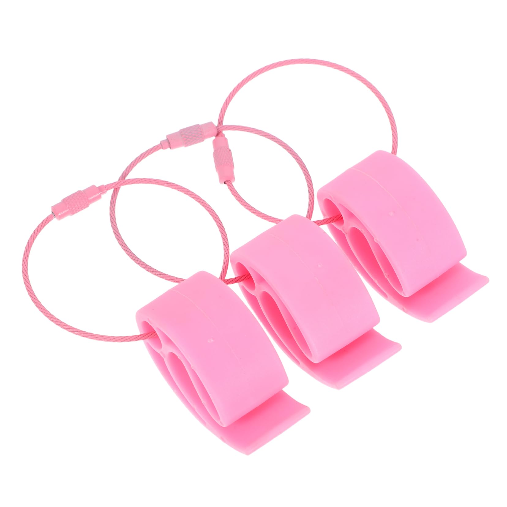 GALPADA 3Pcs Outdoor Flying Disc Clamps with Ergonomic Grip Portable Sport Disc Hook Holder for Family Gatherings Team Competitions and Outdoor Activities Durable Weather Resistant