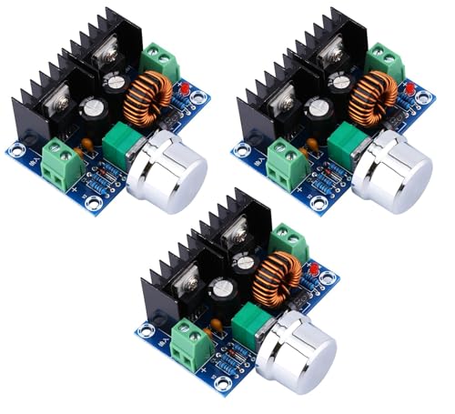 Image of Shockley XL4016E1 DC-DC 4-40V to DC 1.2-36V 8A Buck Converter Voltage Regulator 36V 24V 12V to 5V Step Down Converter Power Module (XL4016-3 Piece)