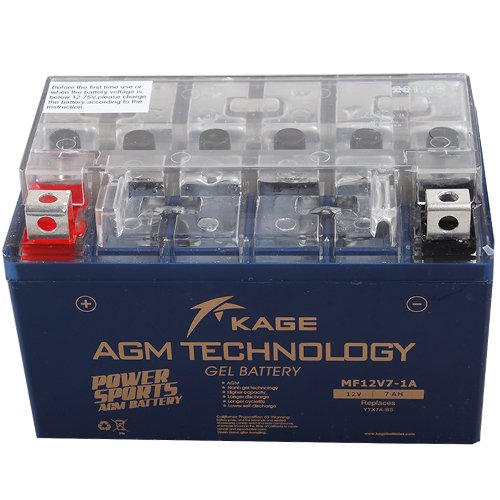 X-Pro 12V 7Ah Nano Silica Gel Battery No Electrolyte Acid For Atvs Dirt Bikes Scooters Go Karts #TOP1