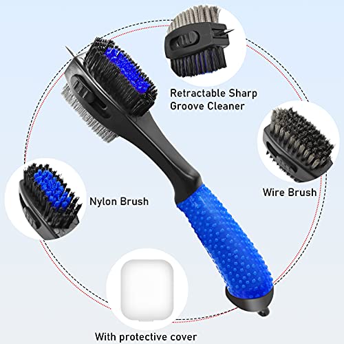 Yumzeco-Toalla-De-Golf-Cepillo-De-Golf-Accesorios-Golf-Con-Tee-De-Golf-De-30-Piezas-Toallas-Retractiles-Con-Clip-Kit-De-Limpieza-De-Cepillos-De-Golf-Kit-De-Limpieza-De-Golf