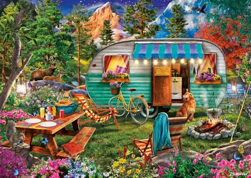 Schmidt Spiele 57379 Camper Romance Puzzle 500 Piezas, Color 0, única