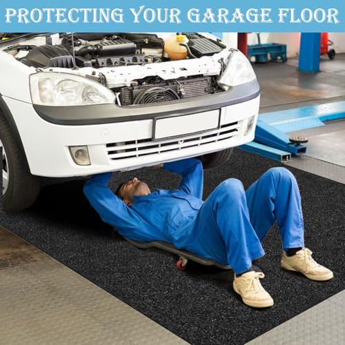 Ölauffangmatte,Öl-Auffangmatte Clean Max,Garagenmatte 90x180cm,Robuste Ölbindemittel,Garagenbodenmatte Autoölmatte,Ölmatte Garagenbodenmatte Auto,Motorrad Garage Ölbindemittel Strapazierfähige
