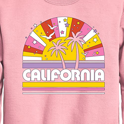 Instant Message - California Sunset - Toddler & Youth Crewneck Fleece Sweatshirt2
