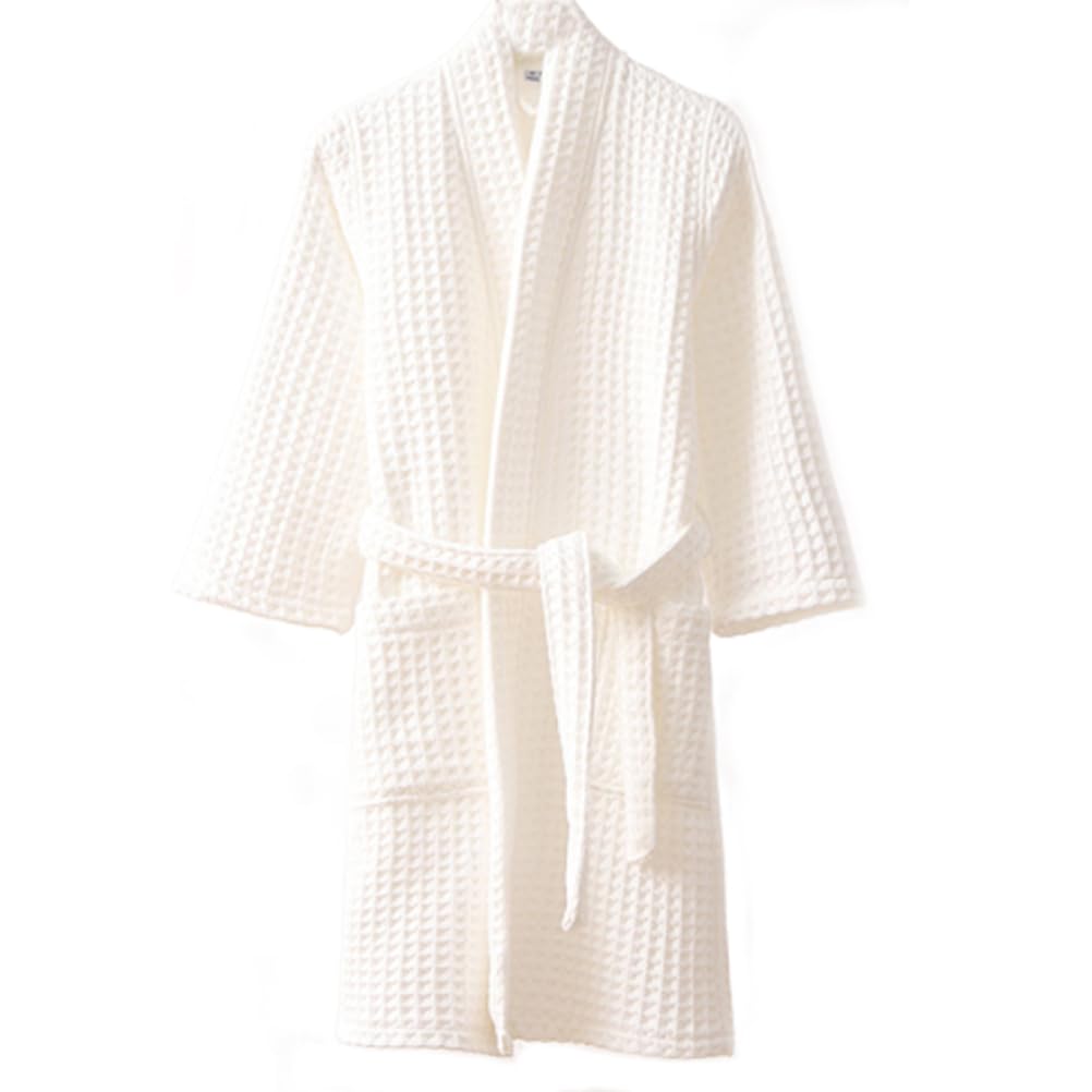 White Without Hood,M, Albornoz NiñO Albornoz NiñA Piscina Pijama Universal Suave,Transpirable,Absorbente Agua,Grueso,Doble Capa,con Capucha de AlgodóN,para NiñOs y NiñAs