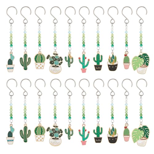 AHANDMAKER 20 Pcs Mini Ornaments for Small Tree 10...