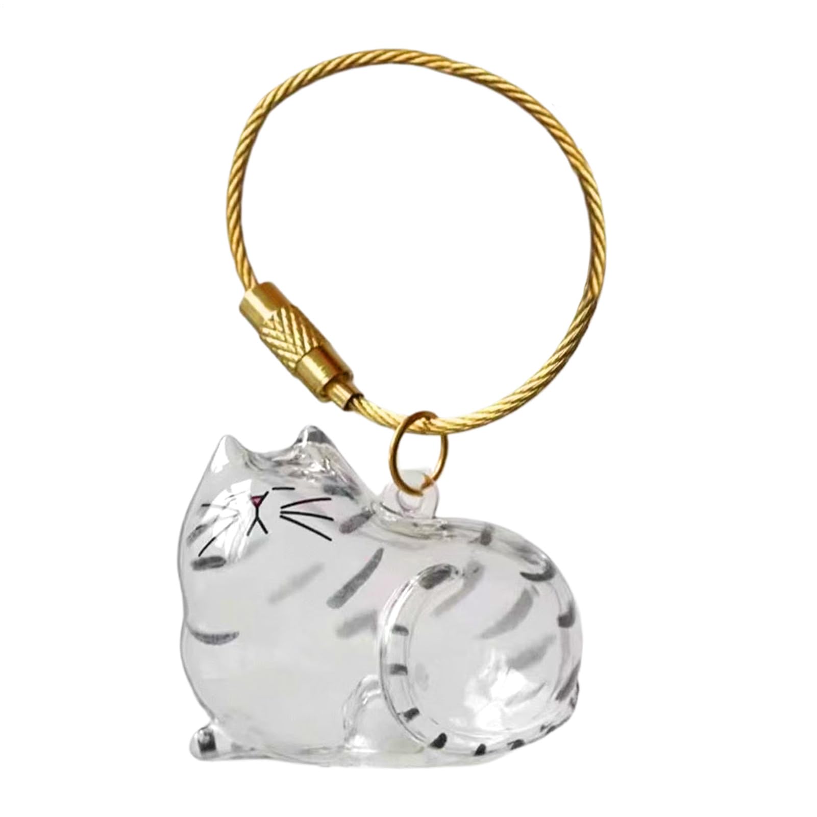 Pendaglio Portapeli di Gatto Accessorio Portachiavi per Ricordo di Cane Ciondolo Memoriale Porta Peluche