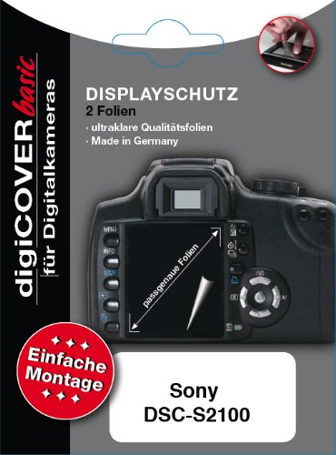Preisvergleich Produktbild digiCover Displayschutzfolie für Sony DSC-S2100