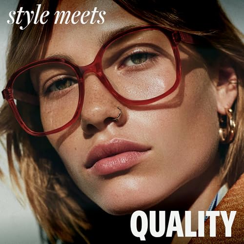 Image of miyya Blue Light Blocking Glasses for Women, Blue Light Glasses for Women Oversized Fashion Glasses