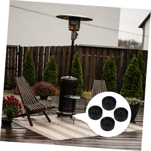 Toddmomy Heizstrahler Räder: Heizstrahler Rollen Mit 61mm Durchmesser Mobile Ersatzteile Für Gasheizer Universelle Räder Für Garten Und Terrasse