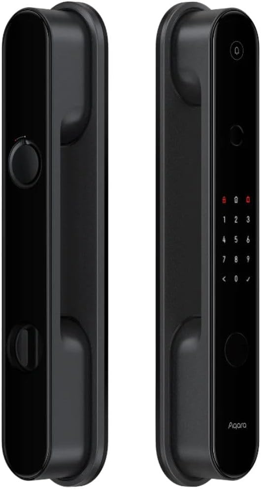 Smart Door Lock D100 ZNMS20LM Zigbee Edition with HomeKit - Black, 393.8 X 74.2 58.6 mm