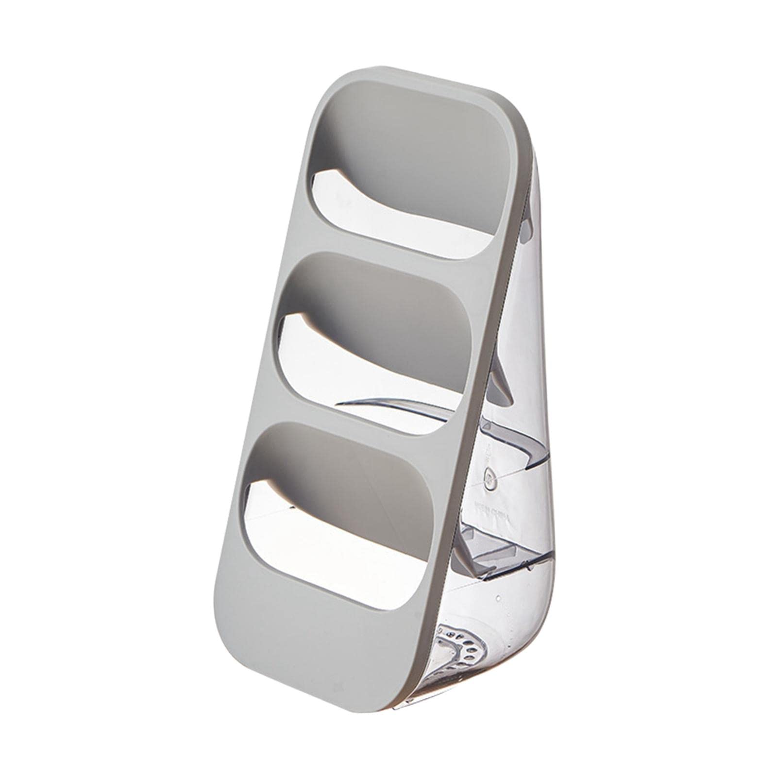 Utensil Holder Stand Kitchen Tableware Storage Box for Outdoor Picnic Gray-image-9