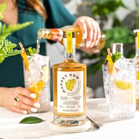 Market Row Botanical Rum 40% 50cl | Award-winning golden rum hand crafted in London by the Brixton Distillery Co – Market Row Rum