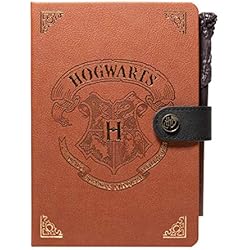 Cubrecama Harry Potter Grupo Erik Cuaderno A5 Harry Potter con bolígrafo varita - Cuaderno de notas - Cuaderno Harry Potter Hogwarts | Libreta A5 - Harry Potter regalos - Harry Potter merchandising oficial