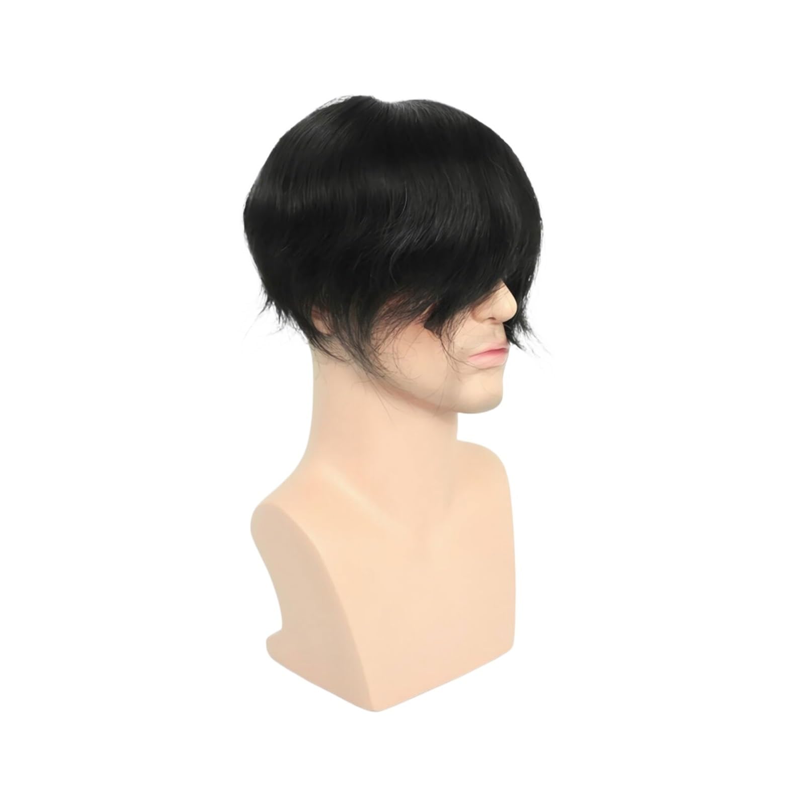 Peruka męska Peruka męska Mono, Pu Human Hair Pieces, system wymiany włosów Peruka dla mężczyzn(6x9)