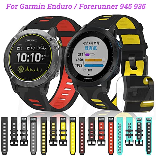 Bracelet Garmin Enduro en silicone souple anti-irritation couleur agate - 2