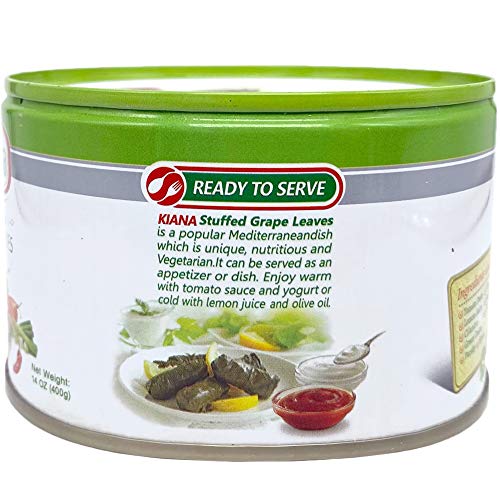Kiana - Premium Stuffed Grape Leaves, 14 Oz (400g), Ready to Serve - Thumbnail 7