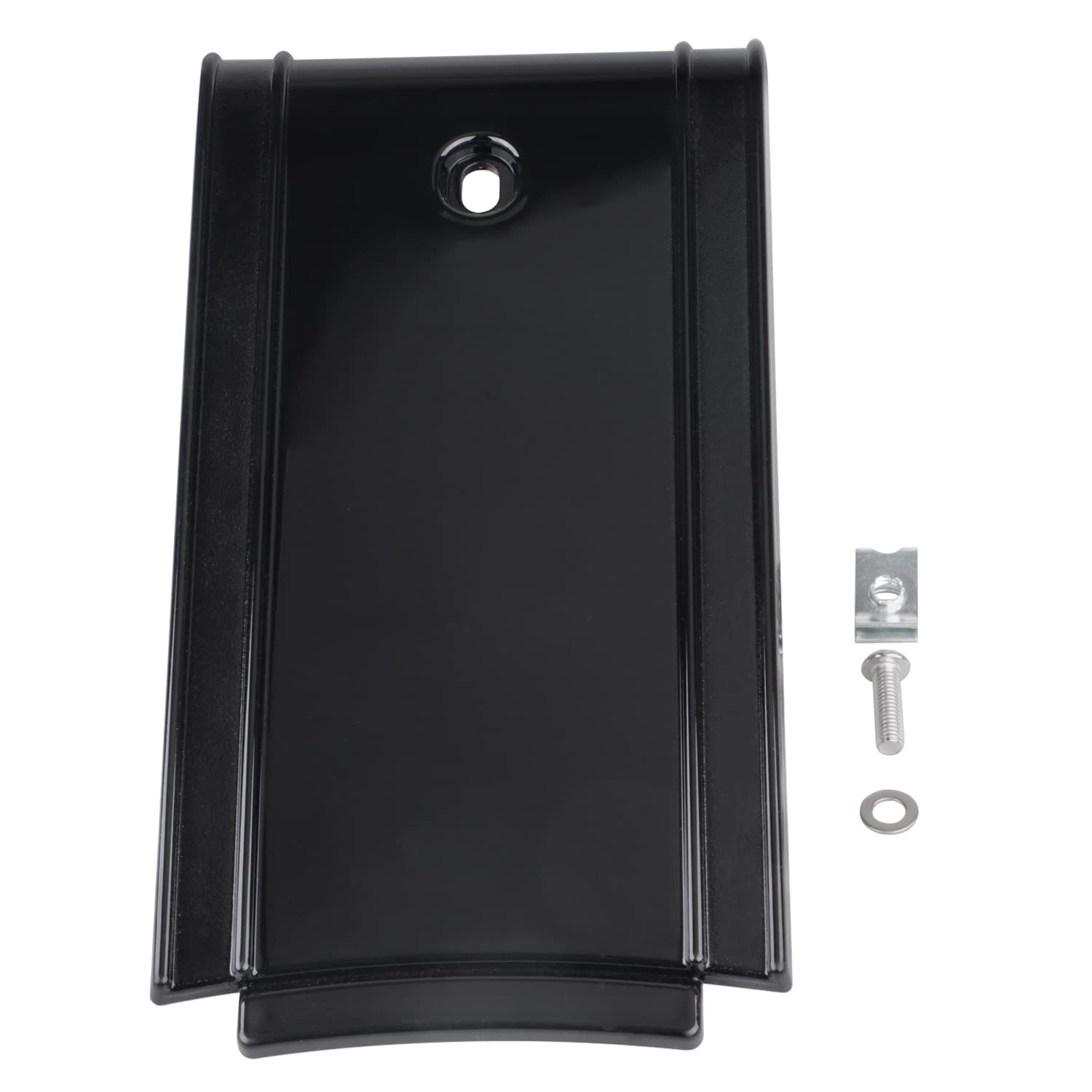 SHMT Motorcycle Black Lower Dash Tank Panel Extension for Harley Softail Model Fat Boy Heritage FXST FLST 1984-1999, Dyna FXWG 1985-1986