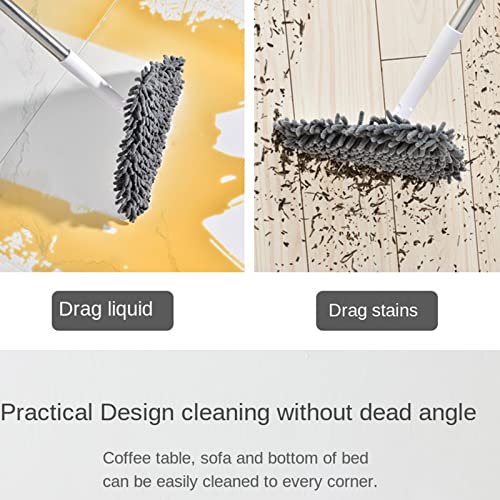 Cutegigi Wall Mop With Long Handle Triangle Mop Microfiber Mop Cleaner For Cleaning Walls, Ceilings, Windows #TOP3