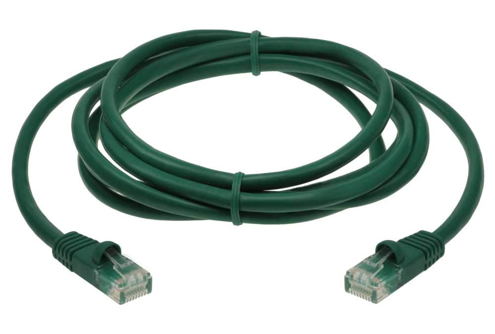 12ft Cat 5E Unshielded (UTP) Ethernet Network Cable - Green