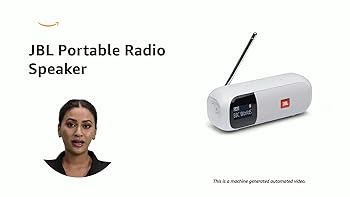 JBL Tuner 2 Portable Radio - Bluetooth speaker with DAB and FM
