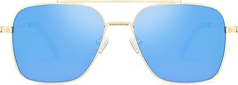 SOJOS Aviator Sunglasses for Men WomensTrendy Designer Shades SJ1232