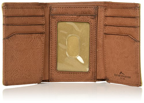 Buxton Men's Expedition Ii Huntington Canvas RFID Blocking Three-fold4