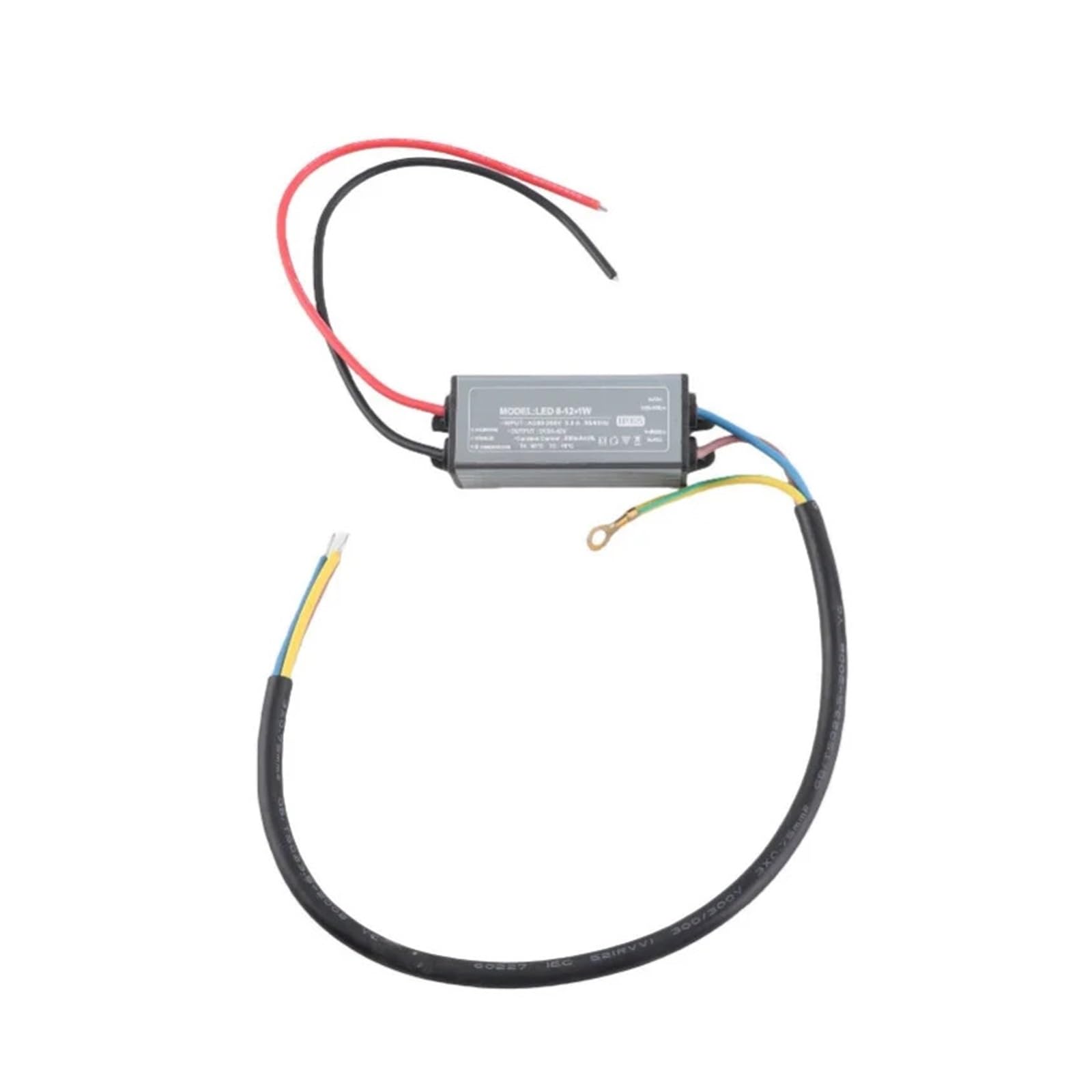Sterownik LED 300mA AC95-265V DC24-42V Transformator mocy lampy IP65 Dowód dla świateł G4 MR11 MR16