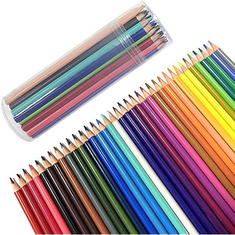 Juego de 36 lápices de colores borrables GiantGo Cover