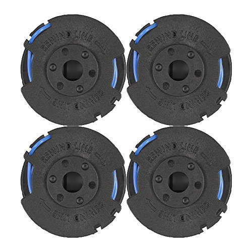Ryobi P2000-P2005 Trimmer (4 Pack) Replacement Spool W/Line - 310917001-4PK