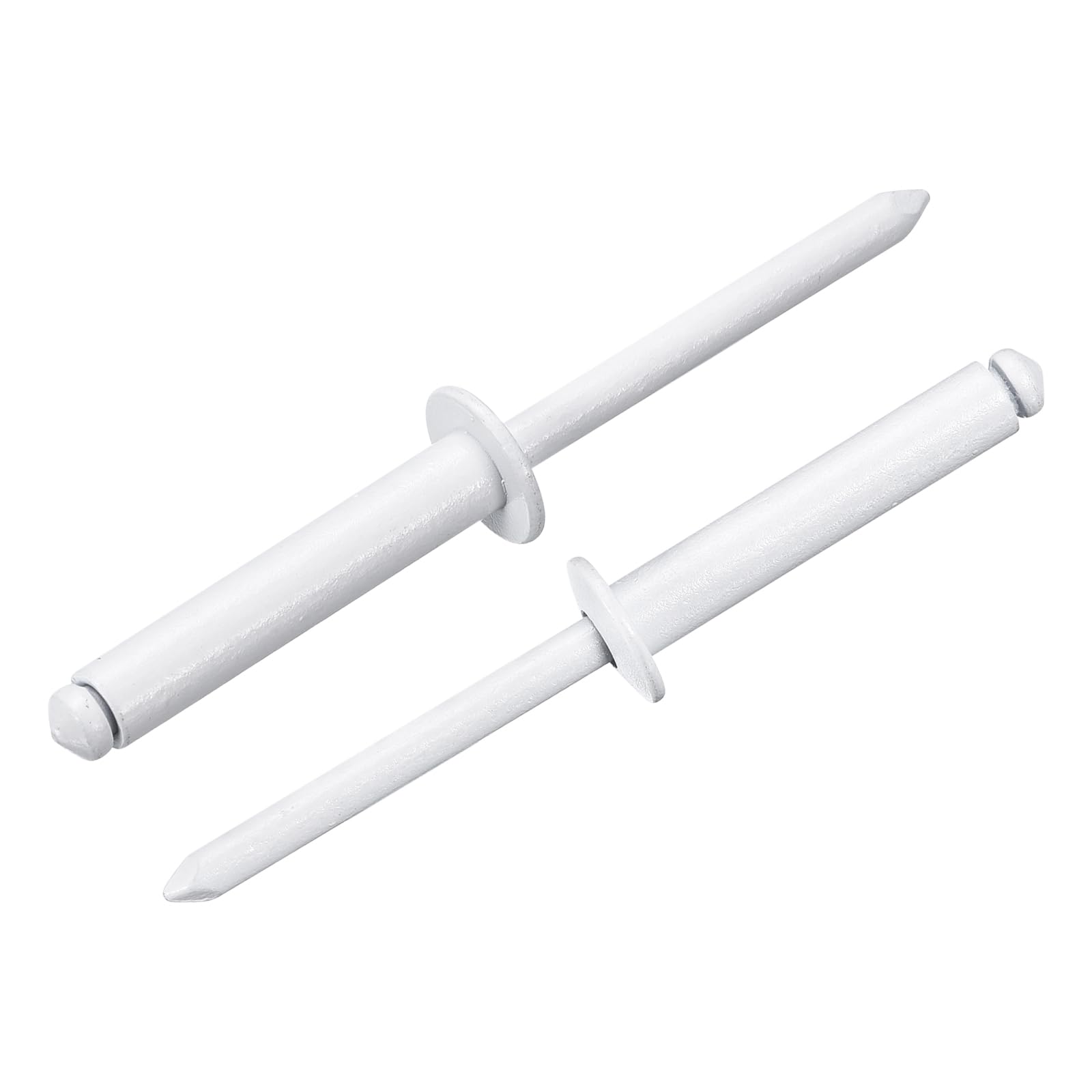 Rivets aveugles alu blanc 4.8x25mm uxcell pour réparation automobile et tôle métallique