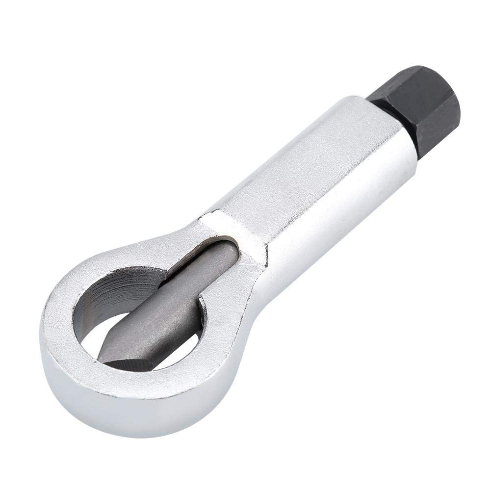 Nut Splitter Set, 4 Pcs Heavy Duty Nut Splitter Broken Damaged Corroded Stuck Screw Nut Removal Splitting Tools (#5)