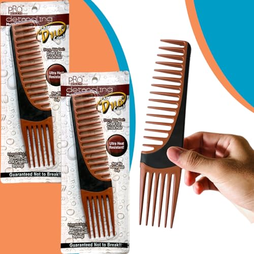 Alazco Peine Premium Duo Combo para Cabello miniatura 4