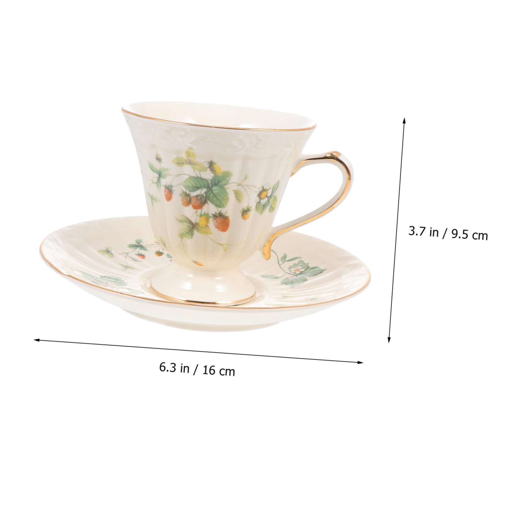 Alipis Vintage Keramik Kaffeetassen Satz Porzellan Becher Tee Tassen Geschirr Für Zuhause Café Geschenk