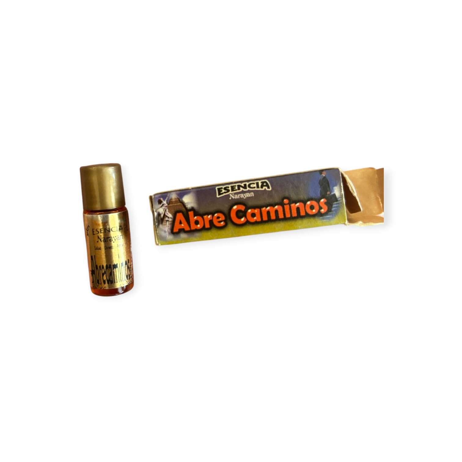 Esencia Abre Caminos, Luck Anointing Oil, Road Opener, 10ml, Open Paths to Success, Happiness, and Prosperity