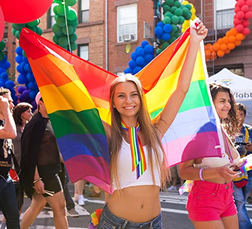 GERINLY Festival Skinny Scarf for Women Holidy Necktie Funny Long Narrow Neckerchief Headband2