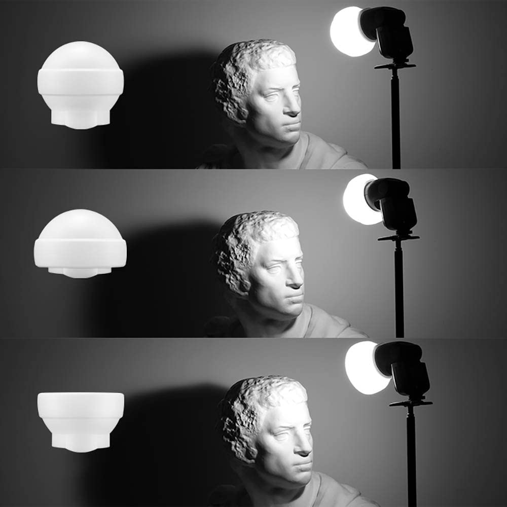 Godox AK-R22 Dôme De Diffusion Pliable En Silicone – Modificateur De Lumière Pour Flash Godox Tête Ronde V1 / AD100PRO / AD200PRO