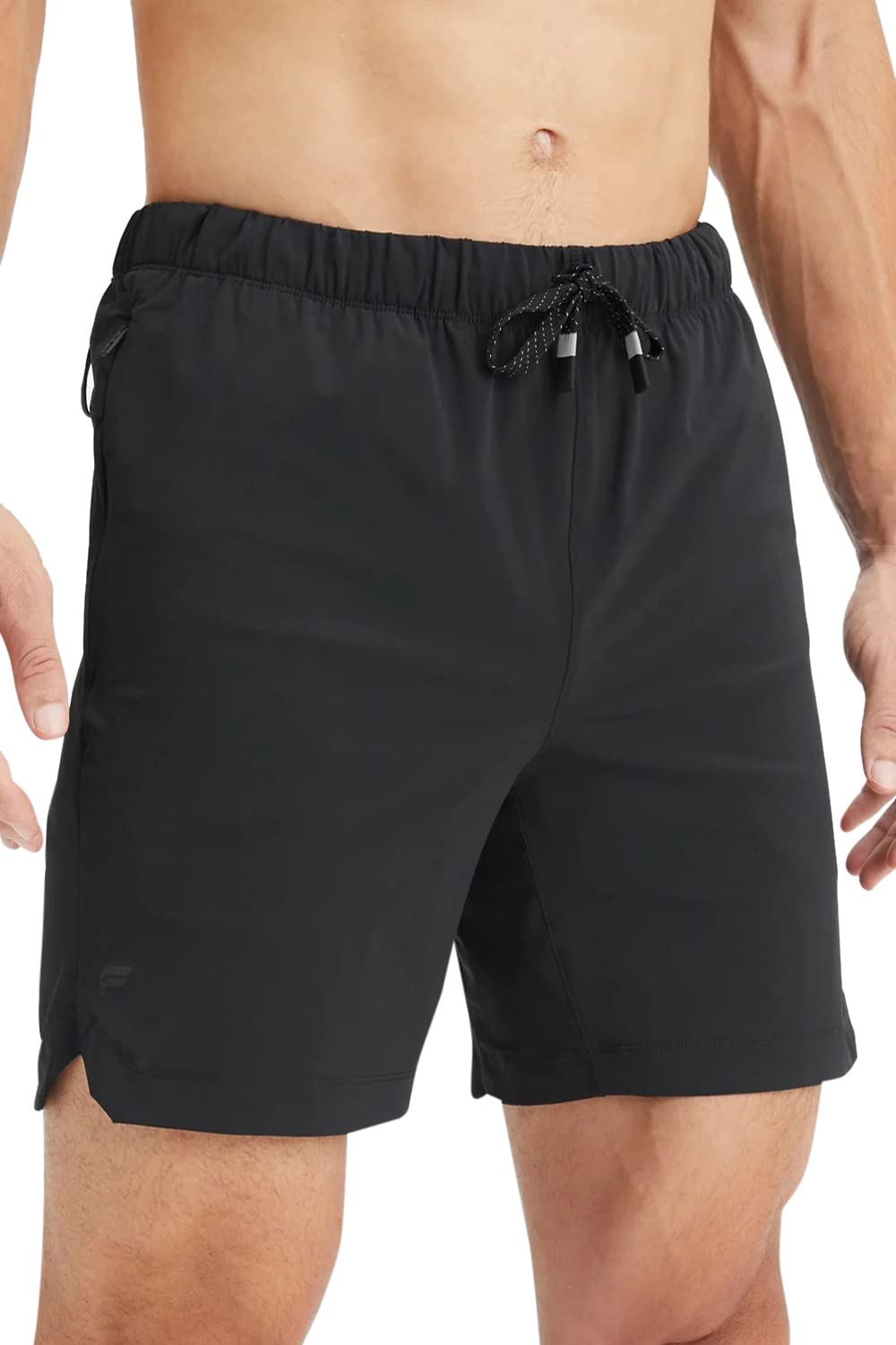 Photo 1 of Fabletics Men's The One Short (Unlined), Training, Swimming, Lightweight, Quick-Dry, Zip Pocket, Stretch Woven, 5" Inseam, M, Black