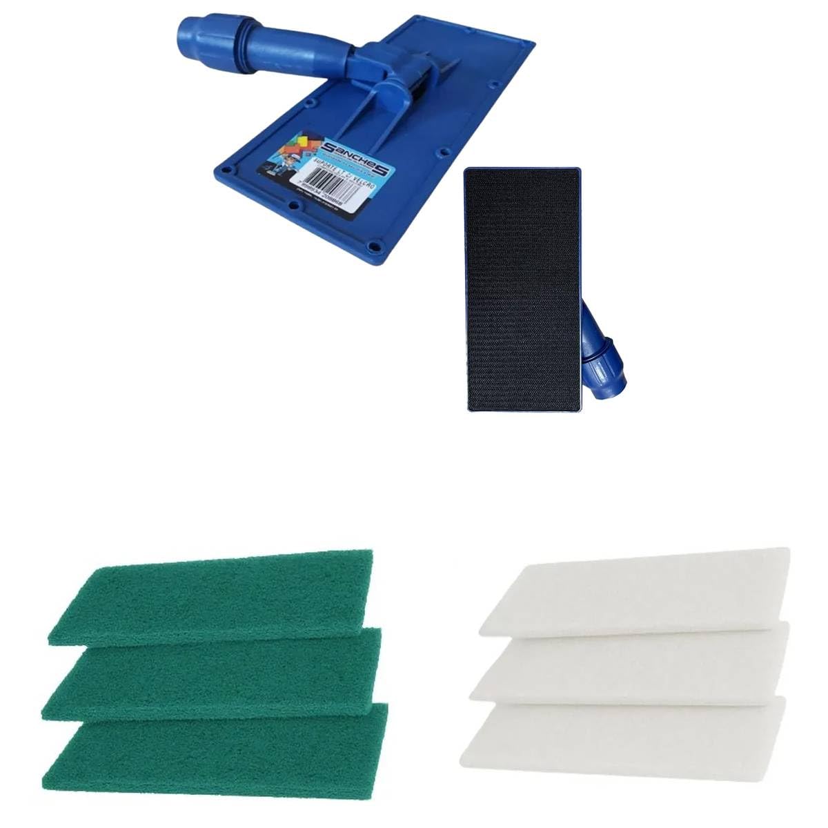 Suporte Lt Limpa Tudo + 6 Fibras: Kit Completo Para Limpeza em