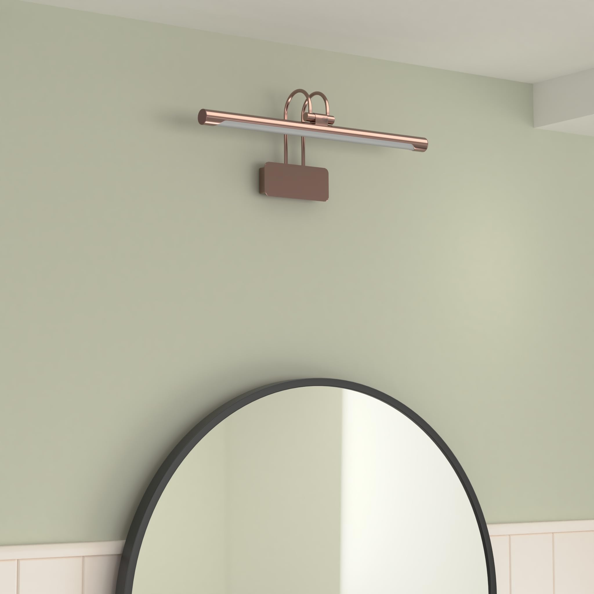Rose Gold Vanity Light - Adjustable LED Picture Light -2