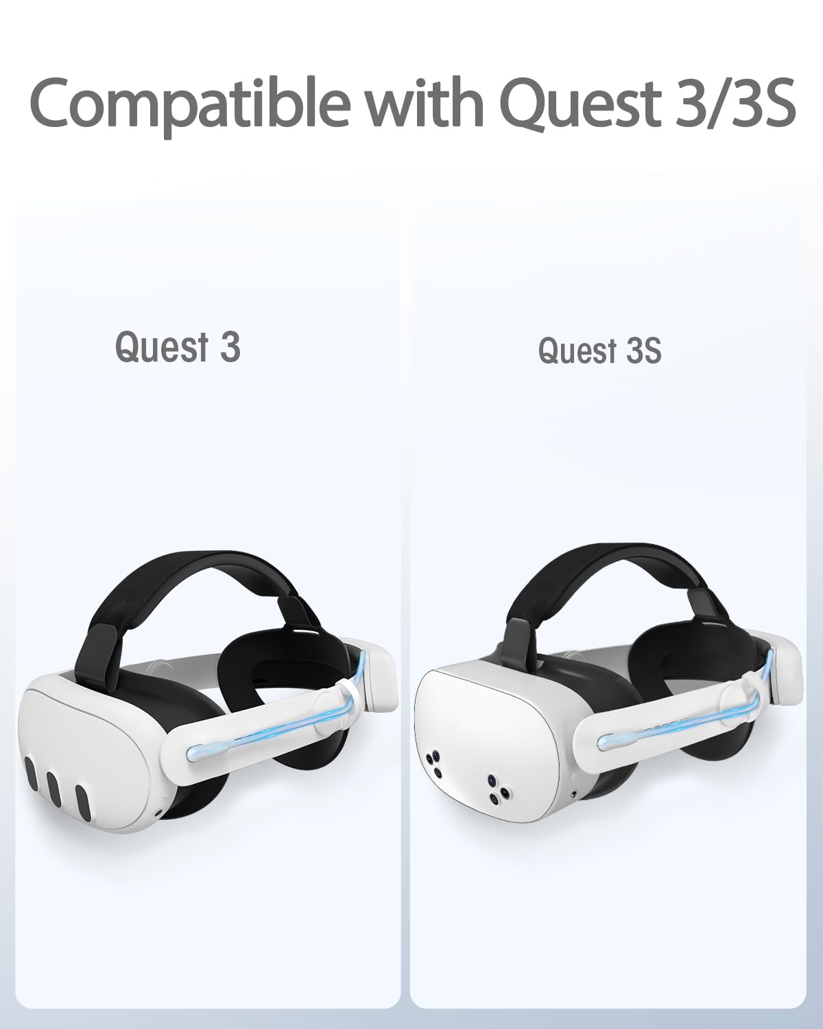 Amazon.co.jp: Meta Quest 3用バッテリーヘッドストラップ、Quest 3用
