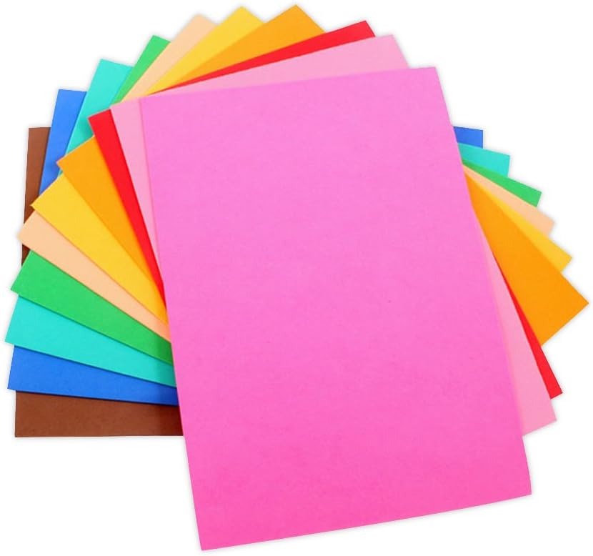 10PCS DIY EVA Sponge Foam Sheet Paper(Color Random,10"x7.2",Thickness:0.039" /1mm)