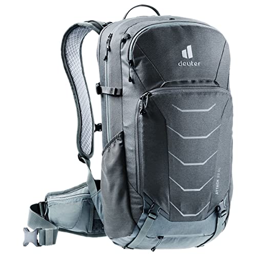 deuter Attack 22 EL - Extra Long Fahrradrucksack mit Protektor