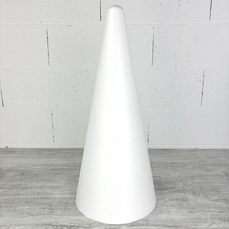 Cone en polystyrène 60 cm résistant pour réussir votre pièce montée