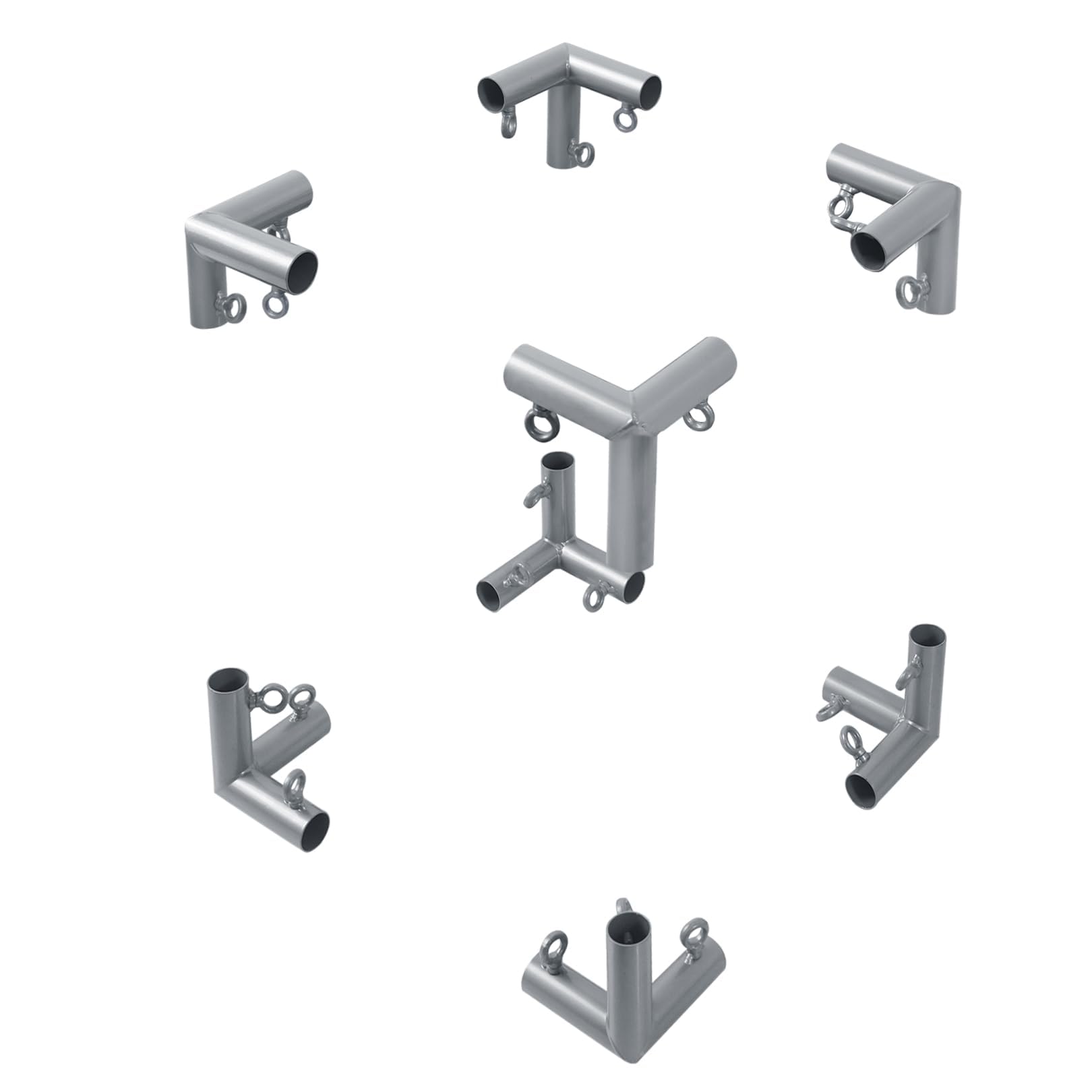 Raccord d'angle pour cadre de tente de culture 3,5 cm Aoneky adapté aux tubes EMT de 2,5 cm