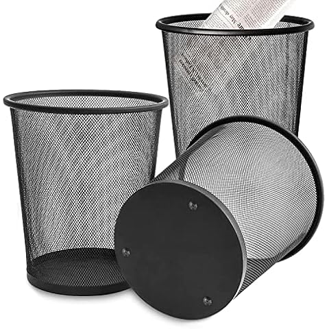 Poubelle Métal Maille STARVAST 12L Cover