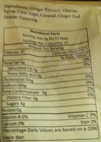 Gt-Amber Ginger Candy (Hard)-4.41oz(125g)