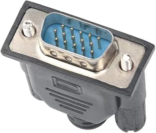 Mkcavne Adattatore per display virtuale VGA Accessorio Dummy Plug EDID Headless Ghost Emulator Lock Plate