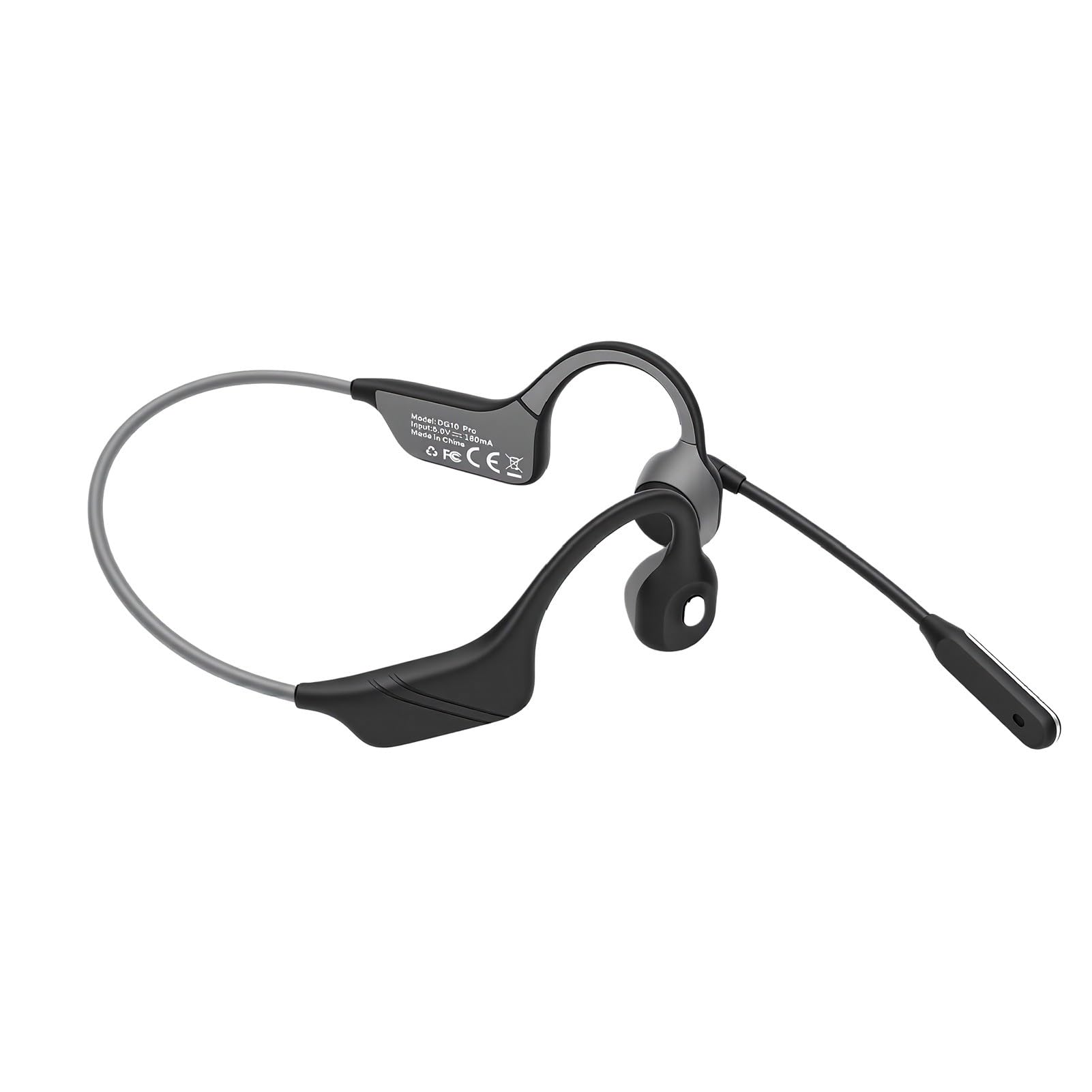 Denash Casque à Conduction Osseuse, Microphone Antibruit