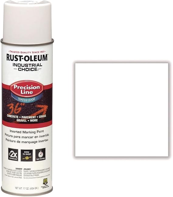 Rustoleum Paint Inverted Marking Paint White 12/BX #203039