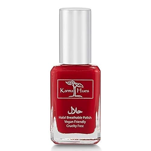 karma organic Esmalte de uñas Halal certificado, verdaderamente transpirable, libre de crueldad animal y vegano, esmalte de uñas permeable al